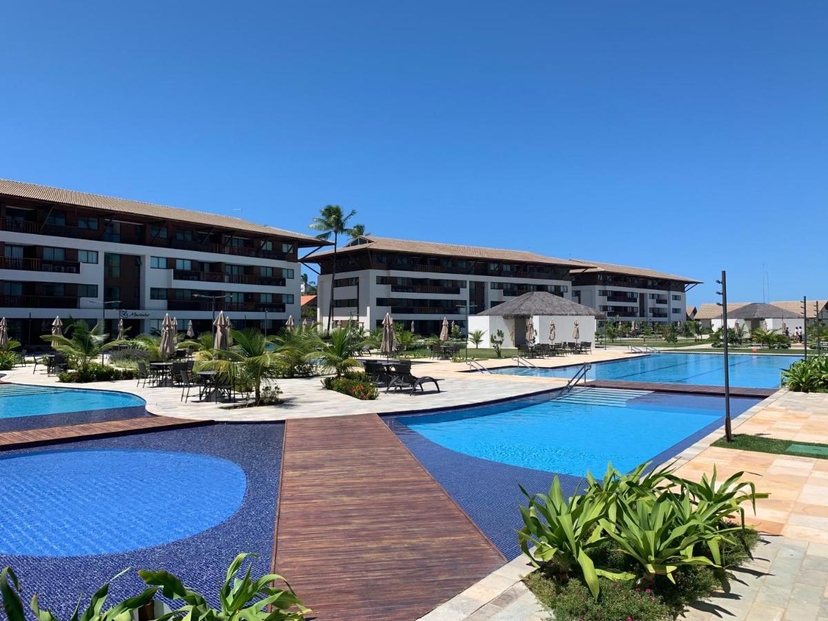 Flat Extraordinario Beira Mar Em Com Pe Na Areia Cupe Living 公寓