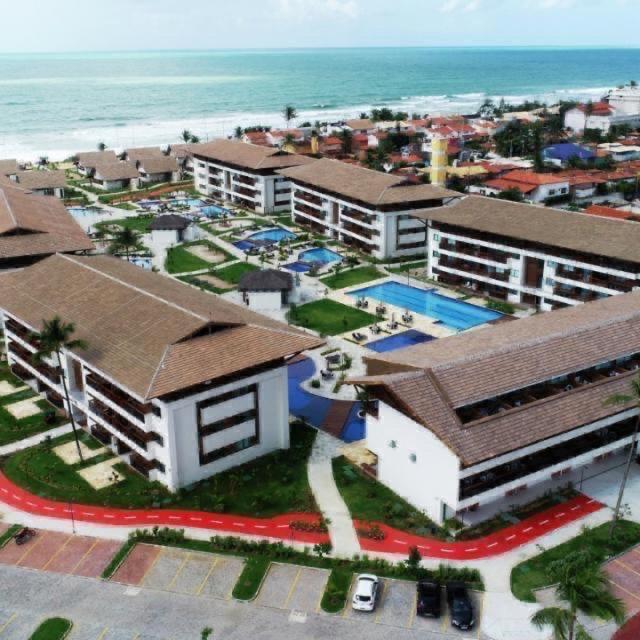 Flat Extraordinario Beira Mar Em Com Pe Na Areia Cupe Living 公寓