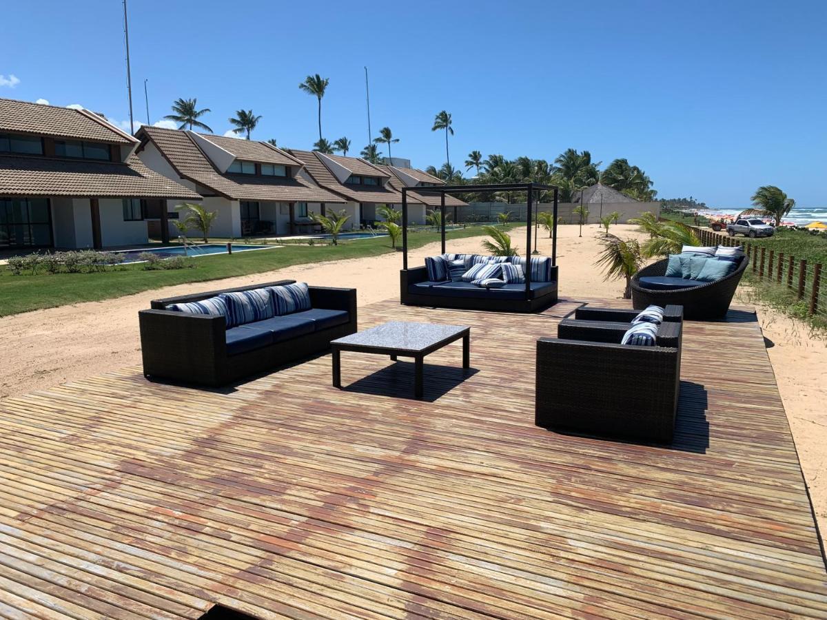 Flat Extraordinario Beira Mar Em Com Pe Na Areia Cupe Living 公寓