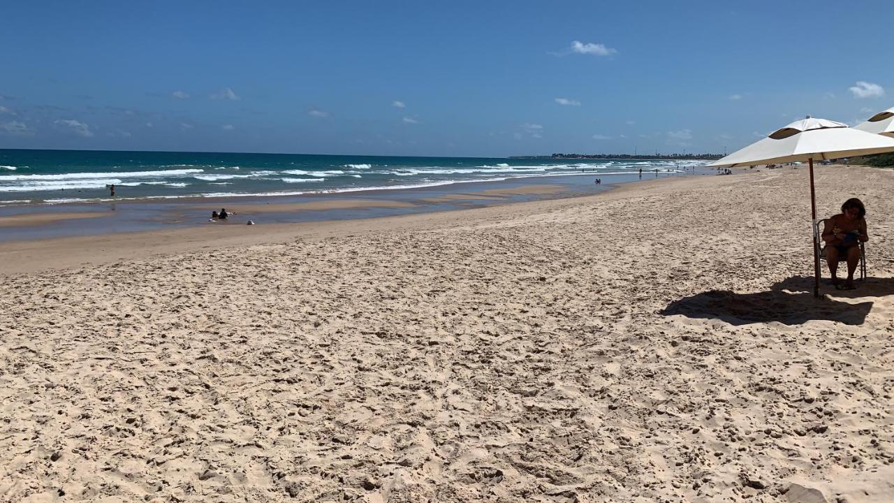 Flat Extraordinario Beira Mar Em Com Pe Na Areia Cupe Living 公寓